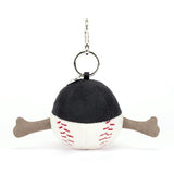 Jellycat Amuseable Sports Baseball Bag Charm 7"