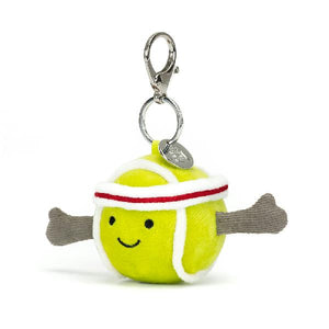Jellycat Amuseable Sports Tennis Bag Charm 7"