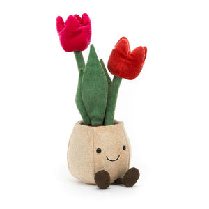 Jellycat Amuseable Tulip Pot 12"