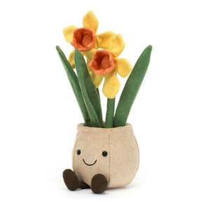 Jellycat Amuseable Daffodil Pot 11.5"