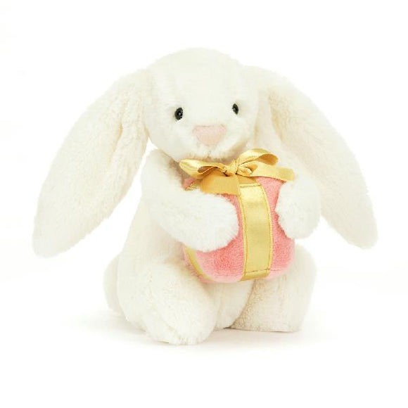 Jellycat Bashful Bunny With Present 7