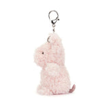 Jellycat Little Pig Bag Charm 7"