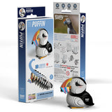 EUGY Cardboard Model Kit: Puffin