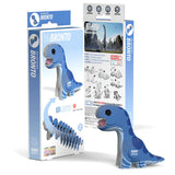 EUGY Cardboard Model Kit: Brontosaurus