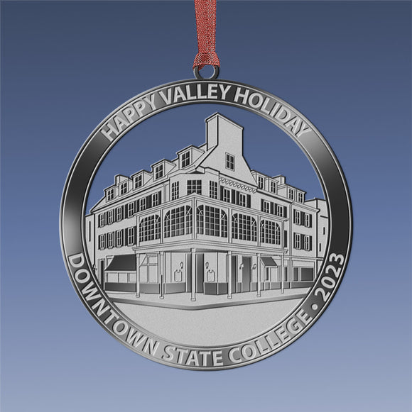 Downtown State College Holiday Ornament - Hotel State College 2023