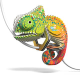 EUGY Cardboard Model Kit: Chameleon