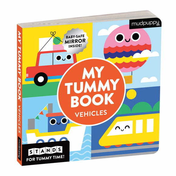 Mudpuppy My Tummy Board Book: Vehicles