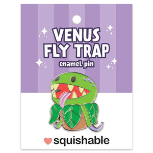 Squishable® Enamel Pin: Venus Fly Trap