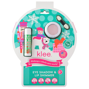 Klee Naturals Jingle Shimmer Holiday Eye Shadow and Lip Shimmer Set
