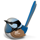 EUGY Cardboard Model Kit: Fairy Wren