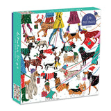 Galison Puzzle 500 piece Winter Dogs