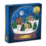 Galison Puzzle 500 piece Winter Snow Globe