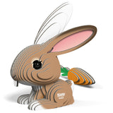 EUGY Cardboard Model Kit: Rabbit