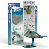 EUGY Cardboard Model Kit: Stingray