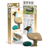 EUGY Cardboard Model Kit: Emu