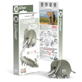 EUGY Cardboard Model Kit: Elephant