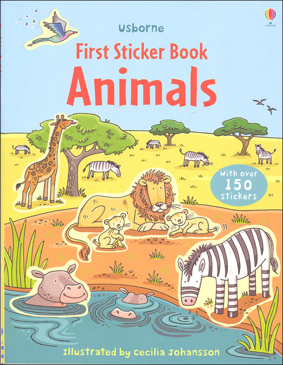First Sticker Book Animals