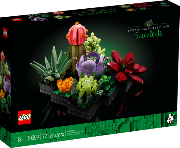 lego icons succulents plants and flowers home décor 10309 LEGO® Icons: Succulents 10309