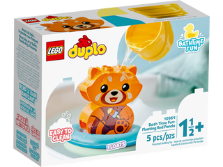 LEGO® DUPLO® Bath Time Fun: Floating Red Panda 10964