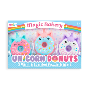 Ooly Unicorn Donuts Erasers