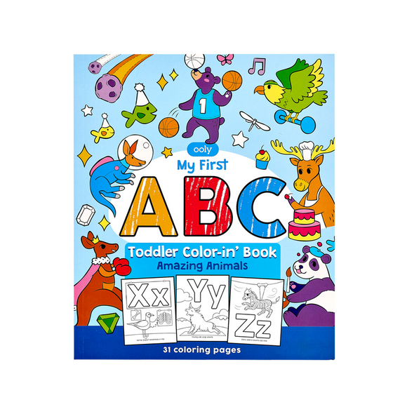Ooly Color-In' Book Toddler - My First ABC