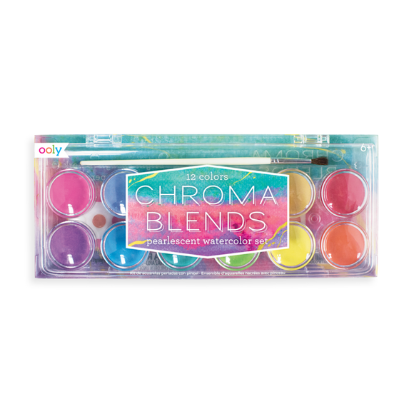 Ooly Chroma Blends Water Color Paints Pearl