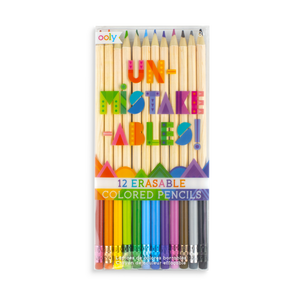 Ooly Unmistakeables Erasables Colored Pencils