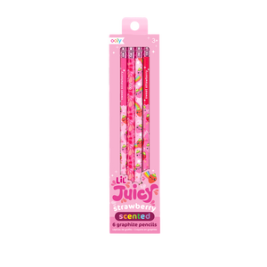 Ooly Lil Juicy Scented Graphite Pencils - Strawberry