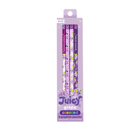 Ooly Lil Juicy Scented Graphite Pencils - Grape