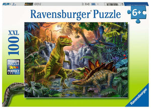 Ravensburger Puzzle 100 Piece Prehistoric Oasis