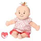 Manhattan Toy® Baby Stella Peach Doll with Light Brown Hair