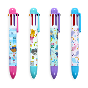 Ooly 6-Click Multi Color Pen Mermaid
