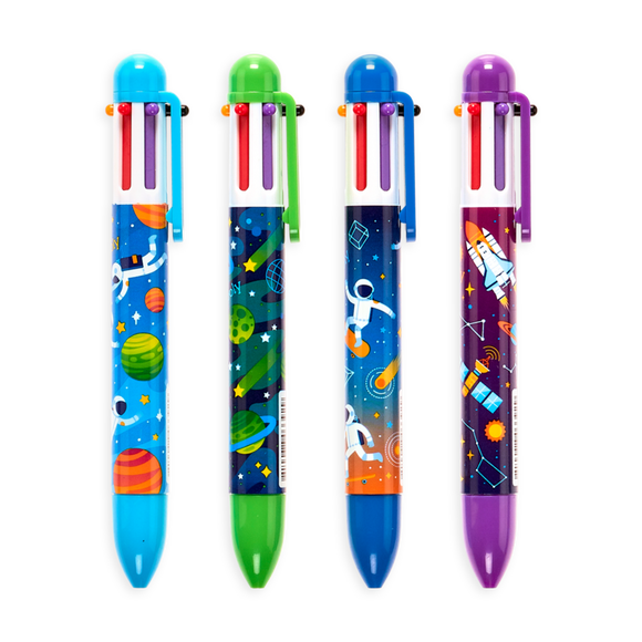Ooly 6-Click Multi Color Pen Astronaut