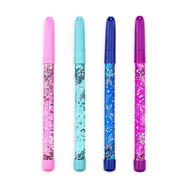 Ooly Celestial Stars Glitter Wand Pens – Bird and Pear