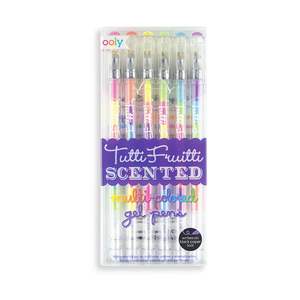 Ooly Tutti Fruitti Scented Gel Pens - Set of 6