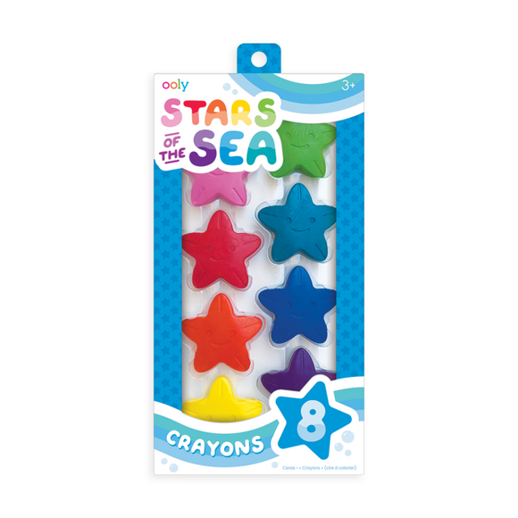 Ooly Stars of the Sea Starfish Crayons