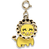 Charm it Gold Swivel Lion