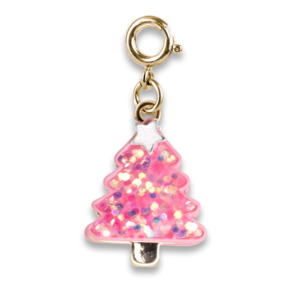 Charm It Gold Pink Christmas Tree