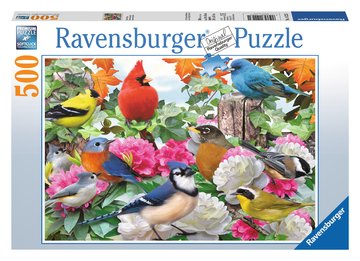 Ravensburger Puzzle 500 Piece Garden Birds