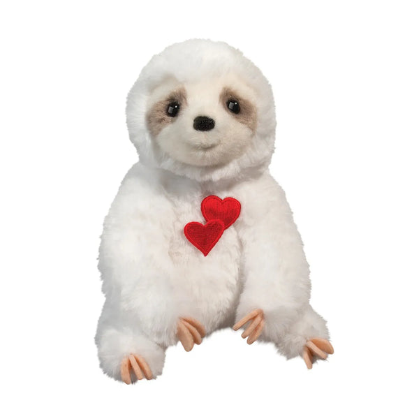 Douglas Tobie White Sloth with Heart 7