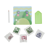 Ooly Razzle Dazzle DIY Gem Art Kit Funny Frog