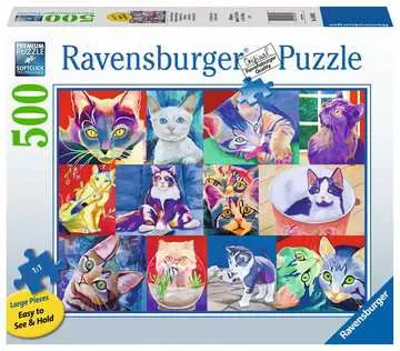 Ravensburger Puzzle 500 Piece Hello Kitty Cat (Large Format)