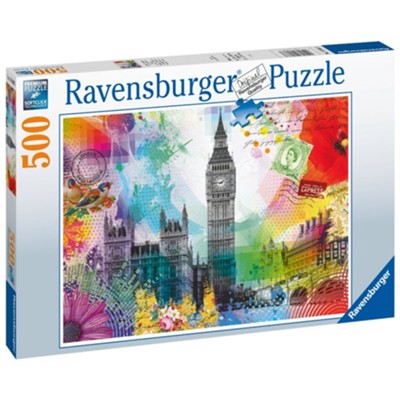 Ravensburger Puzzle 500 piece London Postcard