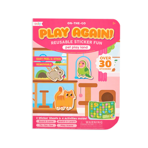 Ooly Play Again! Mini On-the-Go Activity Kit: Pet Play Land