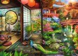 Ravensburger Puzzle 1000 piece Kyoto Japanese Garden Teahouse