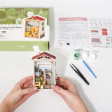 Hands Craft DIY Miniature House Kit: Morning Fruit Store