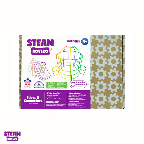 Roylco® STEAM: Tubes & Connectors & Play Guide