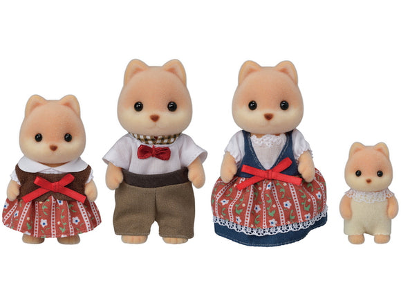Calico Critters Caramel Dog Family - Discontinued