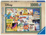Ravensburger Puzzle 1000 piece Disney Vintage Movie Posters