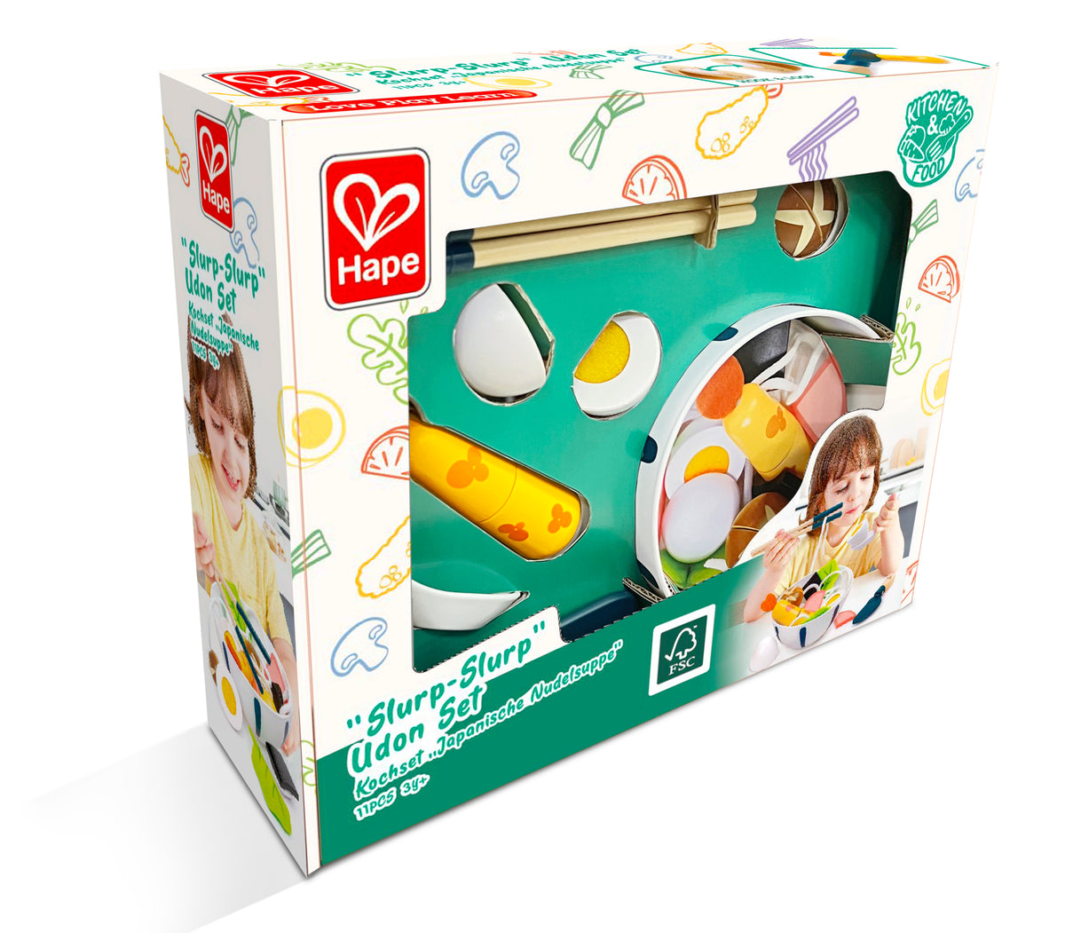 Hape "SlurpSlurp" Udon Set Growing Tree Toys